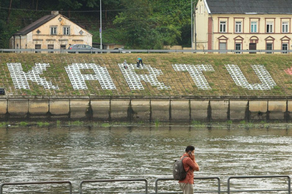 Kauno studentai kviečia gražinti upės krantines