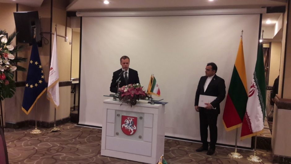 Irane atidaryta pirmoji Lietuvos diplomatinė institucija – garbės konsulatas