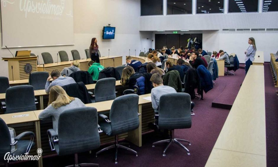 400 Lietuvos studentų dalyvavo akademiniame išbandyme