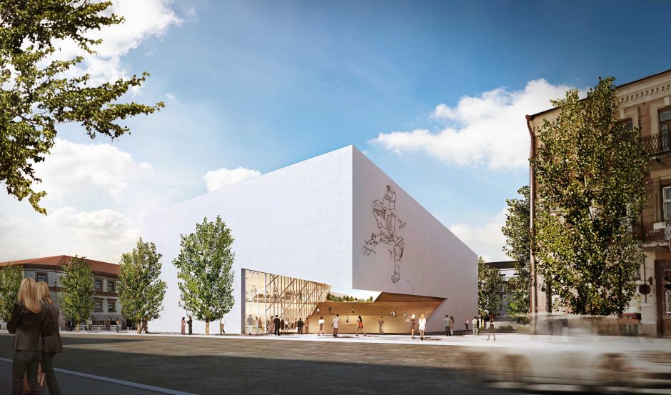 Vilniaus centre sparčiai kyla MO muziejus