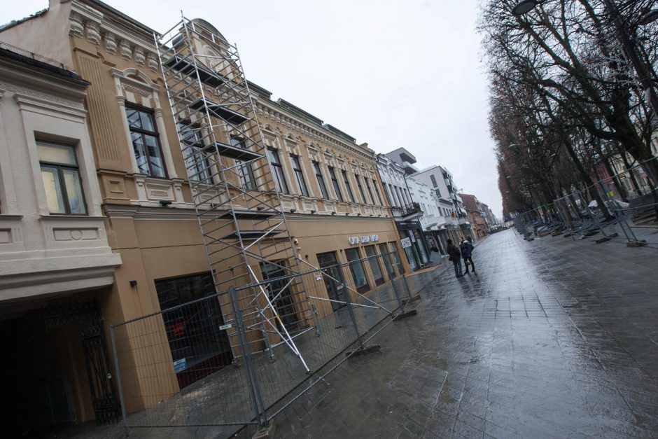 Pastatų fasadų tvarkymui Kaunas skirs beveik milijoną