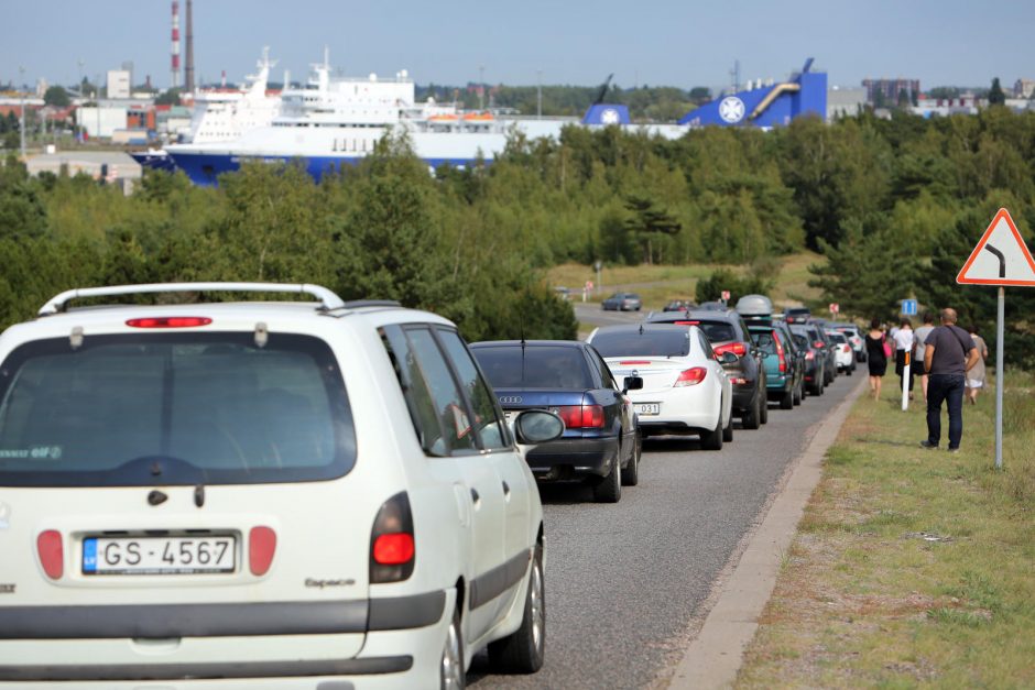 Kelionė namo iš pajūrio – varginanti ir ilga