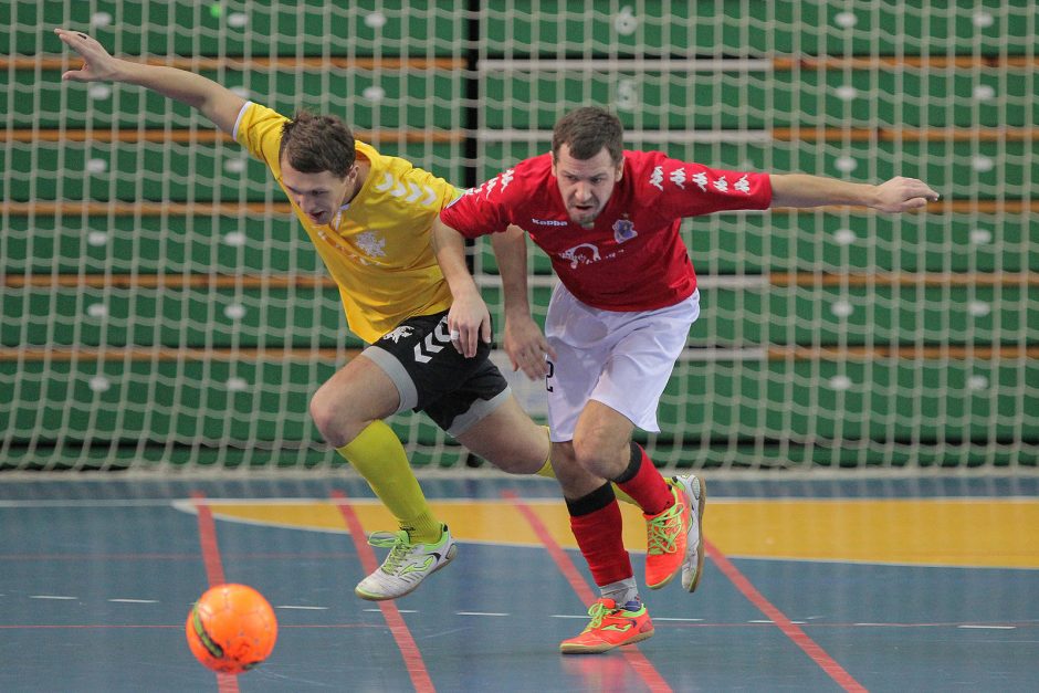 „Vytis“ pergalingai užbaigė pirmąjį „Futsal A lygos“ ratą