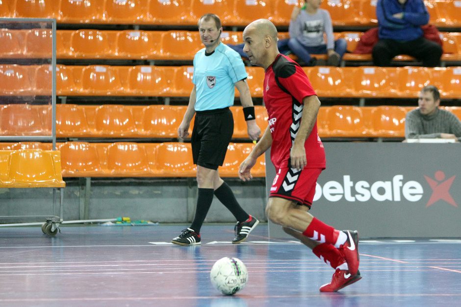 Salės futbolas: „Vytis“ – „Jonavos vikingai“ 3:3