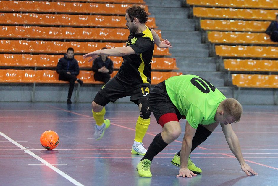 Salės futbolas: „Vytis“ – VIP 4:3