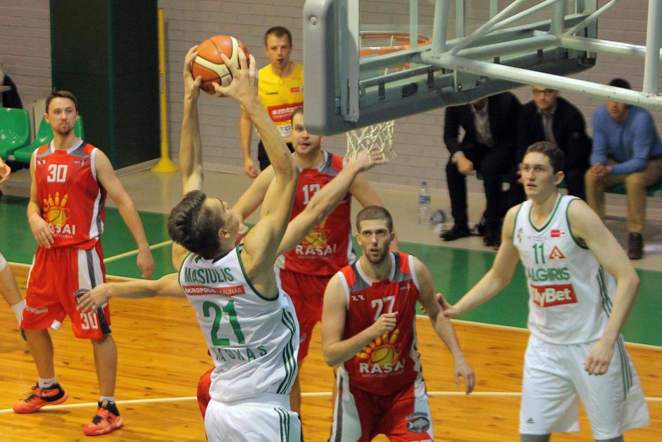 NKL: „Žalgiris-2“ – Raseinių „Rasai“ 91:82