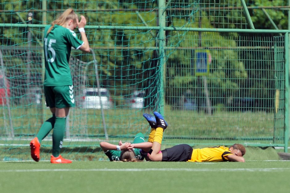 Moterų A lyga: „Kauno Žalgiris“ – „Gintra“ 0:8