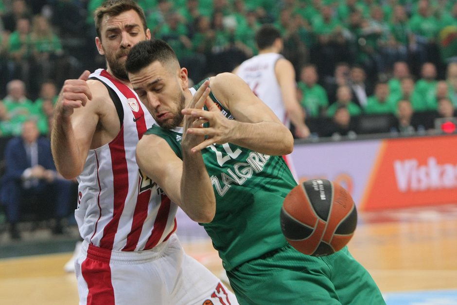 Eurolyga: „Žalgiris“ – „Olympiakos“ 80:60