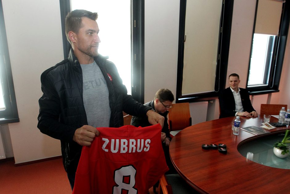 Savivaldybėje apsilankęs D. Zubrus: laukia įdomus čempionatas