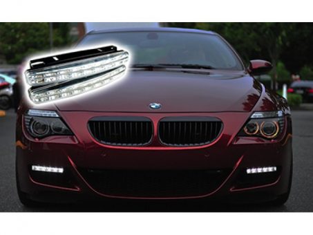 Skelbimas - 8 LED dienos žibintų komplektas Jūsų automobiliui (2 vnt.)