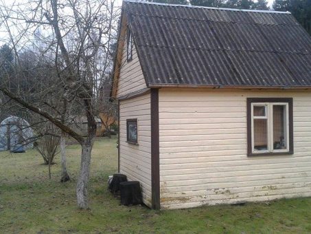 Skelbimas - Parduodamas tvarkingas nedidelis sodo namelis Mitkų k., Paįstrio sen.,