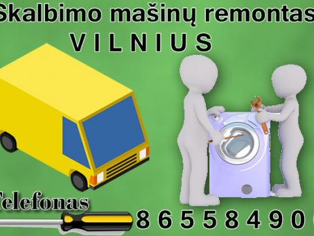 Skelbimas - skalbykliu remontas Vilniuje 865584900  
