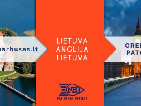 Skelbimas - LIETUVA- ANGLIJA- LIETUVA Kiekviena savaite vezame keleivius, siuntinius, gyvunus, auto