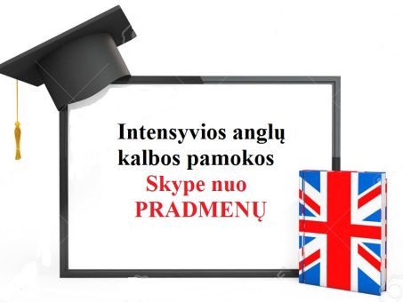 Skelbimas - Efektyvios Anglų Kalbos Pamokos Skype