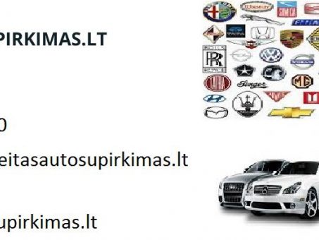 Skelbimas - greitas auto supirkimas