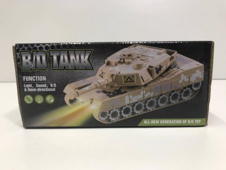 Skelbimas - Naujas žaislinis karinis tankas!