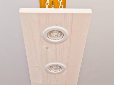 Skelbimas - Lubinis pakabinamas 5 Led lempučių šviestuvas