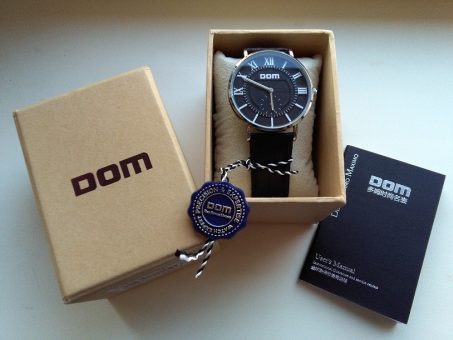 Skelbimas - DOM vokiškos kokybės firminėje dėžutėje klasikinis laikrodis