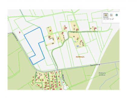 Skelbimas - Sklypas Gaižiūnų k., Šveicarijos sen., 2,5 km iki Jonavos 