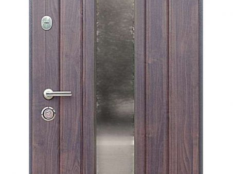 Skelbimas - Šarvuotos lauko durys (su stiklu)