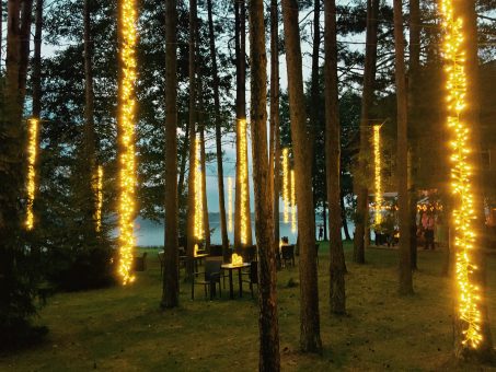 Skelbimas - Šventinių LED lempučių girliandų nuoma vestuvėms ir kitoms šventėms!