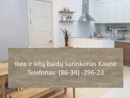 Skelbimas - Ikea ir kitu baldu surinkimas Kaune 863429623