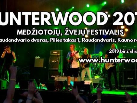Skelbimas - festivalis hunterwood 2019
