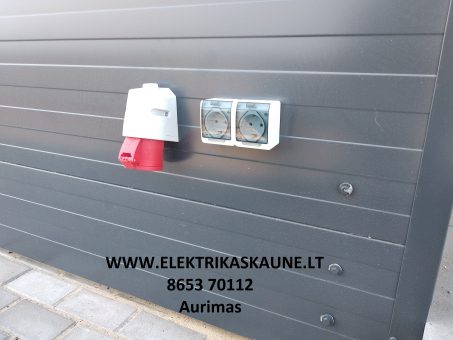 Skelbimas - Elektrikas Kaune Aurimas 8653 70112