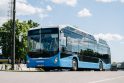 Pranašumai: bandomasis autobusas atitinka tvarumo ir energijos efektyvumo standartus, mažina oro taršą.