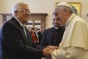 Palestinos prezidentas M. Abbasas su popiežiumi Pranciškumi