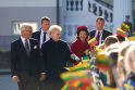 D. Grybauskaitė spalį priėmė į Lietuvą atvykusius Švedijos karalių ir karalienę.