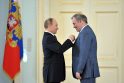 V. Putinas dirigentui V. Gergijevui įteikė &quot;Darbo didvyrio&quot; apdovanojimą
