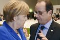 Angela Merkel ir Francois Hollande