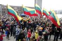 Šventė: lygiai prieš 27-erius metus Lietuvoje buvo atkurta nepriklausomybė, kuri žmonėms suteikė žodžio, judėjimo, bendravimo laisvę, todėl šiandien galime drąsiai save vadinti pasaulio piliečiais.