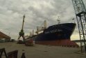 Spaudimas: rusų laivo &quot;Ivan Lopatin&quot; įgula kovą dėl uždirbtų atlyginimų laimėjo tik pasitelkę lietuvius, ginančius jūrininkų teises.