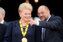 D. Grybauskaitei įteiktas garbingas Europos apdovanojimas