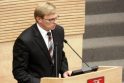 Seimas atvėrė kelią generalinio prokuroro atleidimui