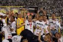 „Corinthians“ klubas pirmą kartą iškovojo „Copa Libertadores&quot; taurę