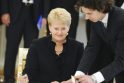 Lietuva ir Lenkija dirbdamos išvien gali pasiekti daugiau, Varšuvoje sakė D.Grybauskaitė