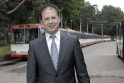 „Vilniaus troleibusų“ vadovui – savivaldybės padėka už tai, kad gimė