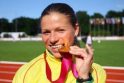 Pergalė: Europos jaunimo čempionate iškovotu aukso medaliu džiaugėsi ne vien L.Grinčikaitė, bet ir visa Lietuva.