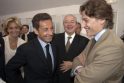 Įpėdinis: J.Sarkozy (dešinėje) paveldėjo iš savo tėvo (kairėje) pasitikėjimą ir drąsą bei seka jo pėdomis politikoje.