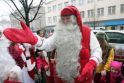 Trumpai: Vilniuje tikrasis Kalėdų Senelis teužsibuvo vieną dieną. Šiandien jis jau sukiojasi Kaune.