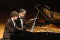 Meistrai: Petras ir Lukas Geniušai ketina surengti fortepijono tour de force.