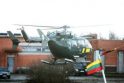 Skrydis: donoro organai kartu su penkių medikų brigada sraigtasparniu iš Klaipėdos pergabenti į Vilnių.