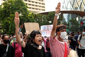 Tailando sostinėje tęsiasi protestai
