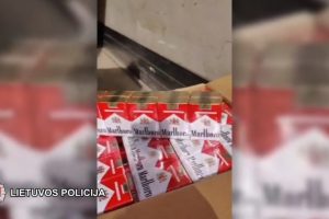 Pareigūnai demaskavo kontrabandinių cigarečių sandėlį: rasta rūkalų už 2 mln. eurų
