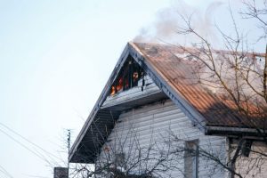 Per gaisrą Kupiškio rajone žuvo vyras