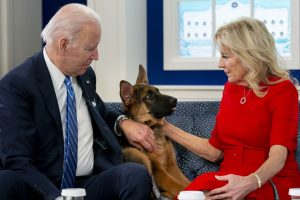 J. Bideno šunys garsėja blogu elgesiu: pareigūnams jie kelia šiurpą