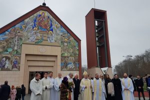 Bažnyčios fasadas – gimtadienio dovana Klaipėdai